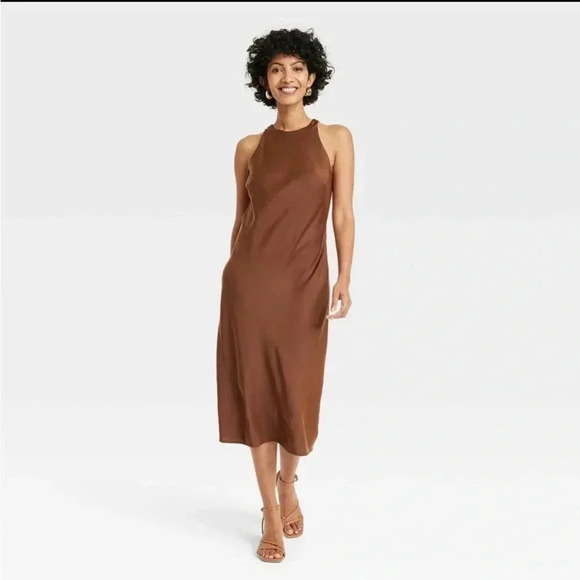 a new day Dresses & Skirts - A New Day Women's High Neck Slip Dress NWOT